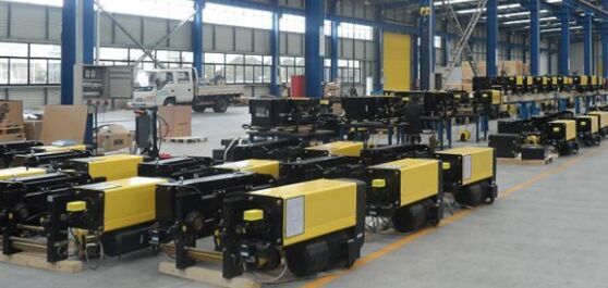 European style single girder hoist